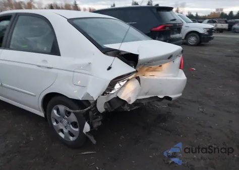 2008 Kia Spectra Ex z USA, uszkodzony, nr VIN KNAFE121385525766